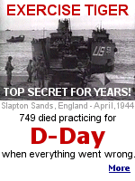 The secret dress rehearsal in England for D-Day turned deadly when machine guns firing overhead started to sink in the sand, and then came the ambush by German E-boats.
